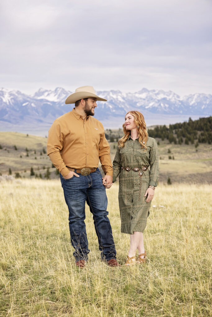 Madison Range backdrop for Montana wedding photography