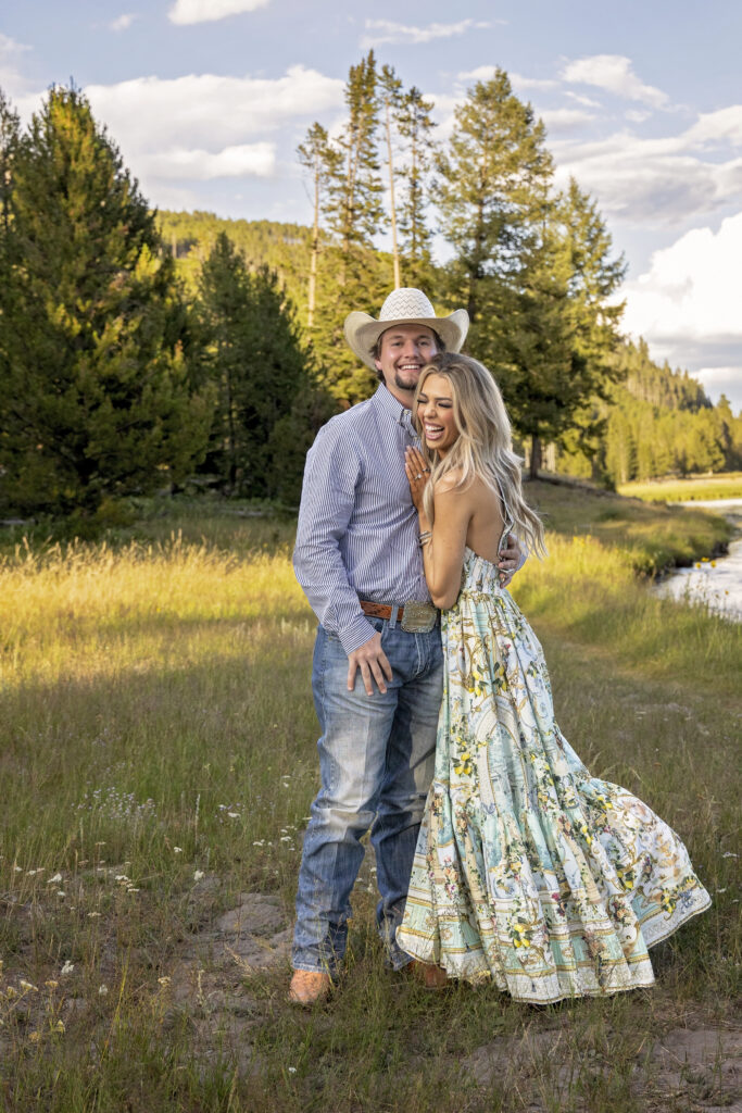 Outdoor proposal in Montana